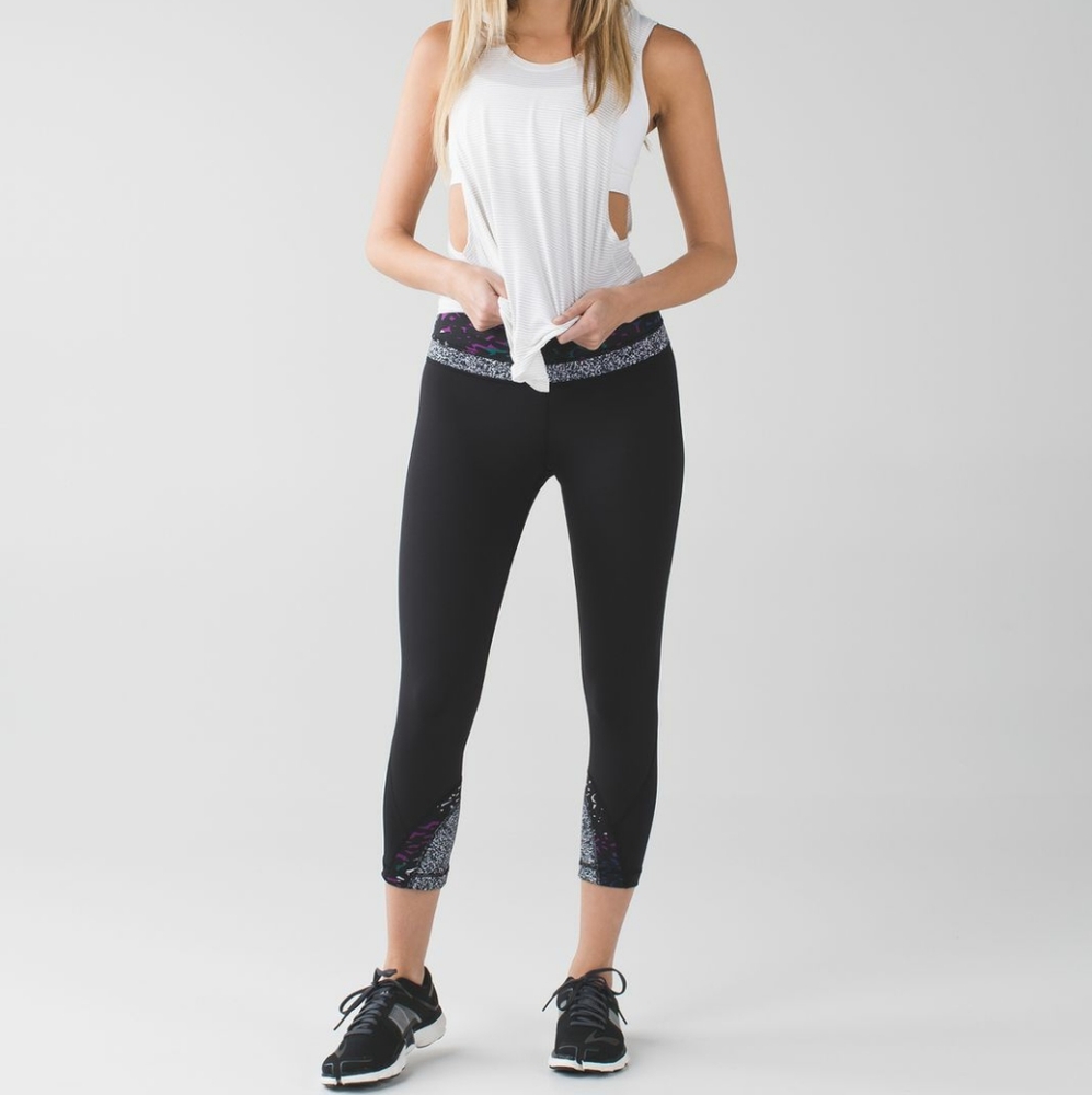 Lululemon Run: Inspire Crop II (Mesh)